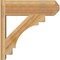 Ekena Millwork Merced Rough Sawn Craftsman Outlooker, Western Red Cedar, 8"W x 24"D x 24"H OUT08X24X24MRC04RWR - alternate 3
